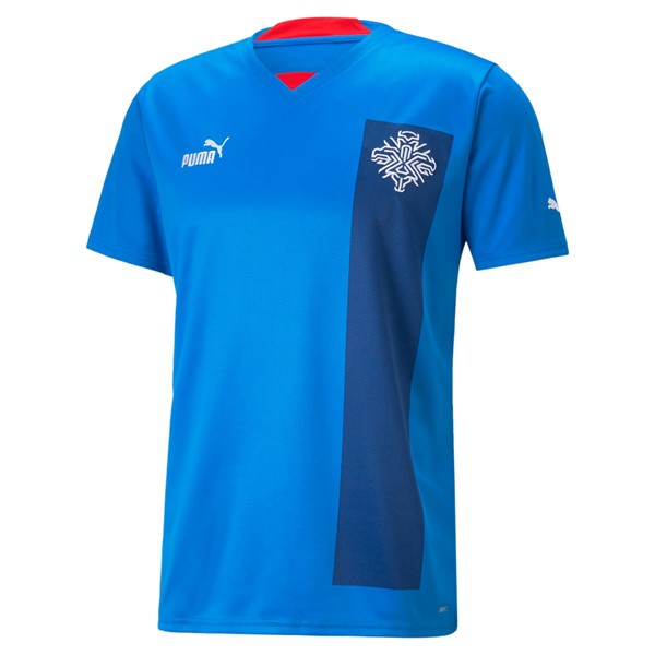 Camiseta Islandia 1ª Kit 2022 Azul